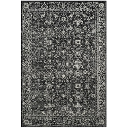 Safavieh Evoke Power Loomed Runner Area Rug Charcoal & Ivory - 2 ft.-2 in. x 9 ft. EVK270K-29